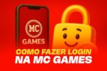 como fazer login mc games