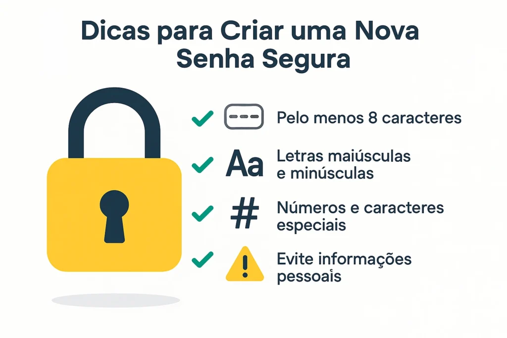 dicas criar senha segura mc games