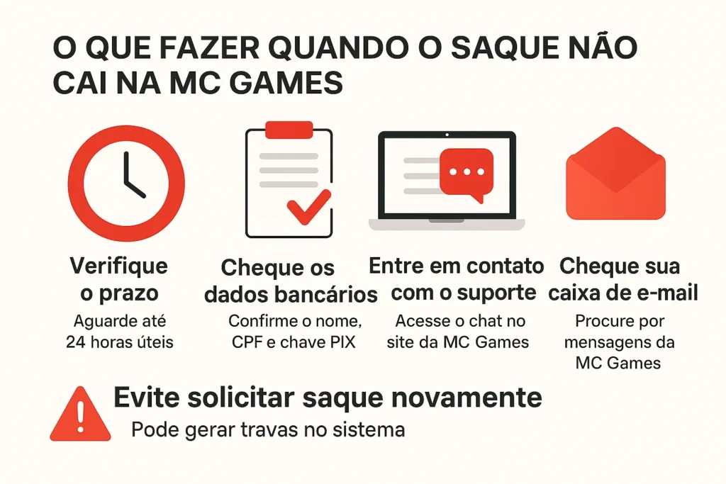 Saque não Cai na MC Games? O que Fazer para Resolver 28 oque fazer saque nao caiu mc games